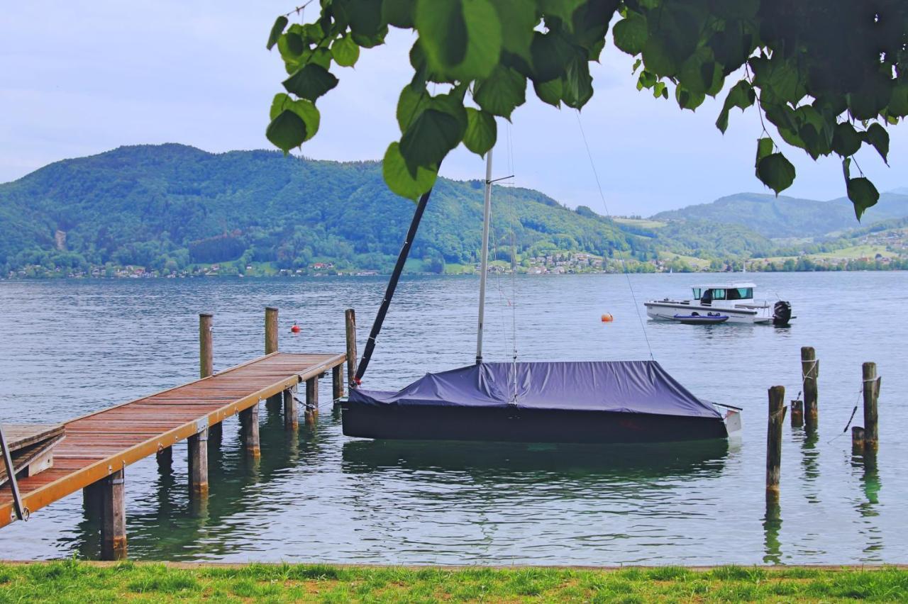 Villa Weiss Attersee Buitenkant foto