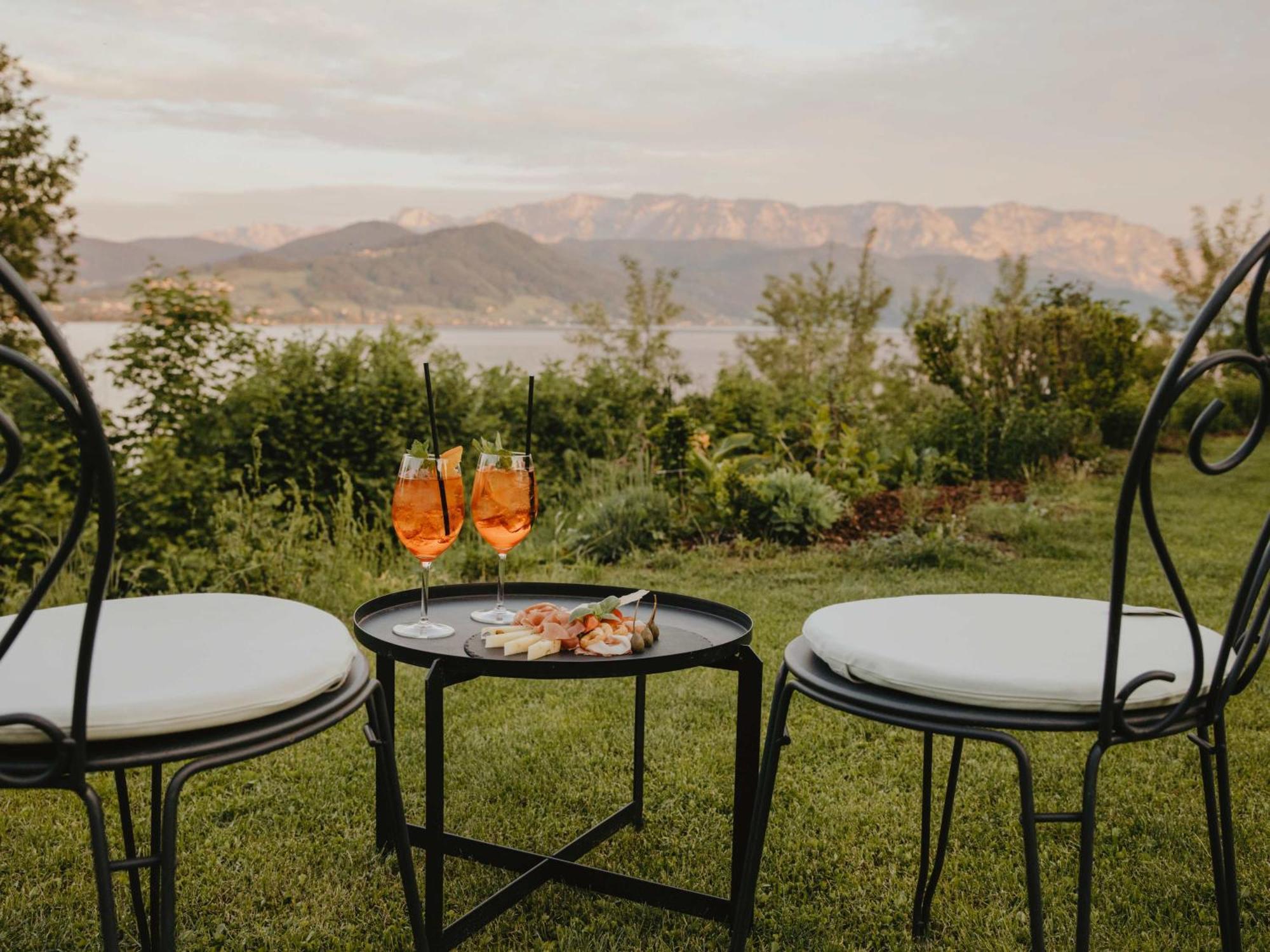 Villa Weiss Attersee Buitenkant foto